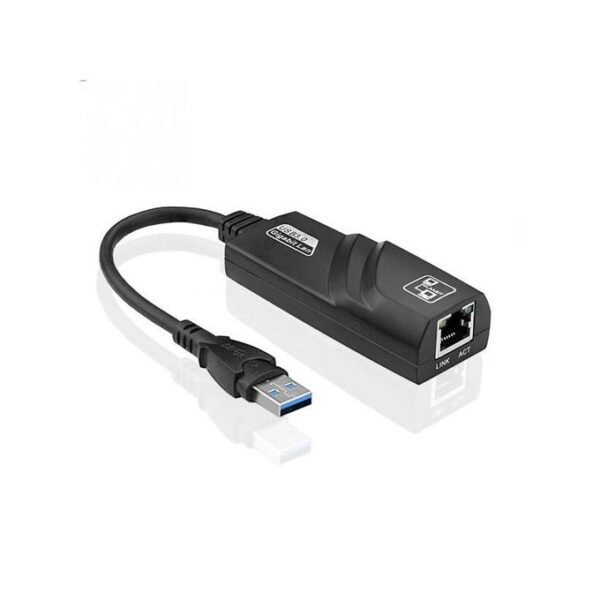 Adaptateur USB 2.0 to 101001000 Gigabit RJ45 Ethernet LAN Network