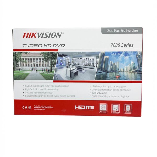 HikVision DVR Enregistreur Vidéo Réseau H.265 4MP