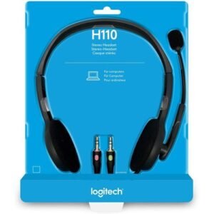 Logitech H110 Casque Ecouteurs Stéréo avec Micro