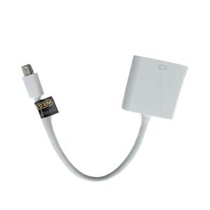 Adaptateur Mini DisplayPort 1.2 Male -20PIN- Convertisseur vers DVI DUAL UNK Femelle HD 1080P (35 PIN)