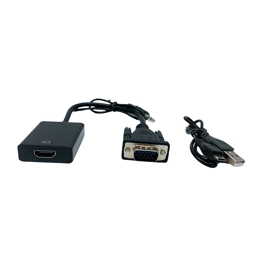 Acheter Adaptateur HD 1080P convertisseur VGA vers HDMI/HDMI vers
