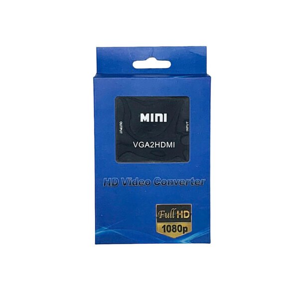 Mini Convertisseur Vidéo HD VGA vers HDMI - Adaptateur parfait