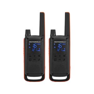 Motorola Talkie-Walkie Longue Portée T82 TALKABOUT