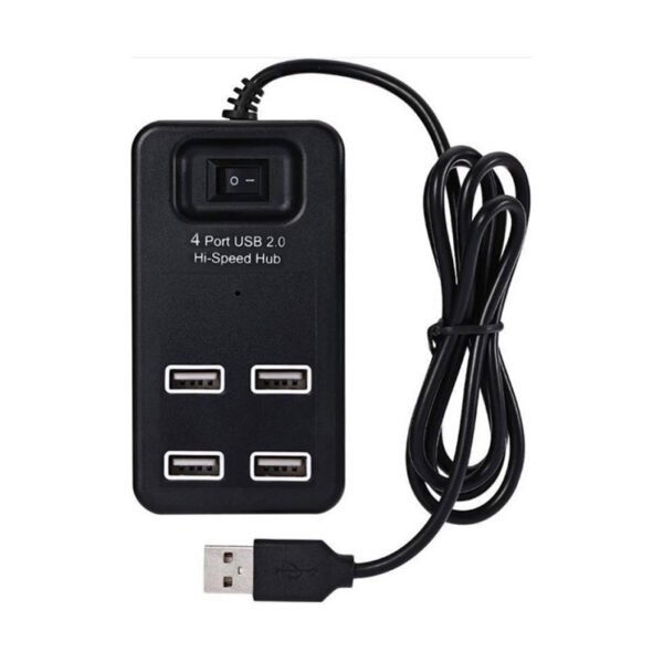 TOPLink Chargeur USB Portable Haute Vitesse 480 Mbps 4 Ports 2.0 P-1601