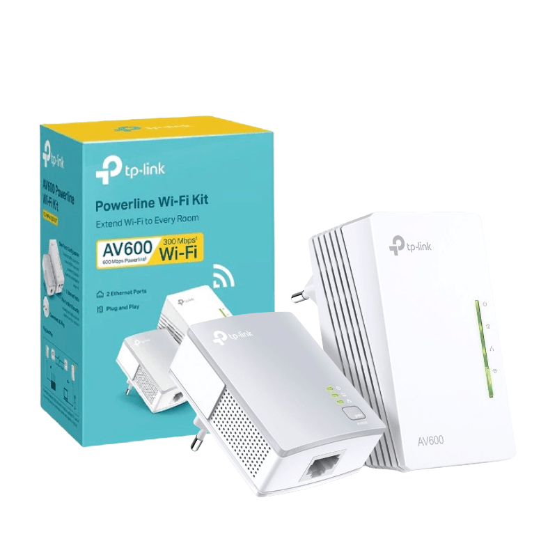 TP-Link Extendeur Wi-Fi Powerline AV600 2 Ports - TecnoCity