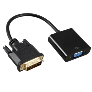 Convertisseur et Adaptateur Cable DVI Male vers VGA Femelle