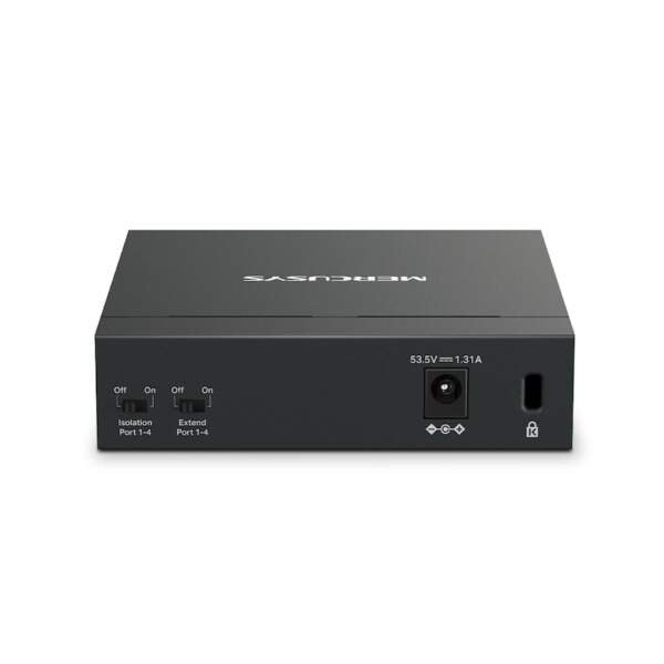 MS105GP - Switch de bureau Gigabit à 5 ports avec PoE+ à 4 ports - Mercusys en bon prix Maroc-min