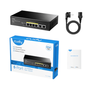 Cudy Switch FS1006P 6-Port 10-100M PoE+ 60W