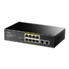 FS1010P Switch 8-Port 10-100M PoE+ Switch with 2 Uplink Ports 120W CUDY Maroc