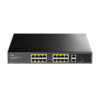 CUDY - Switch16 Ports POE+ Megabit + 2*Uplink Gigabit/1*SFP - FS1018PS1 Prix Maroc