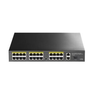 FS1026PS1 Switch 24 Ports POE+ Megabit + 2Uplink Gigabit 1 SFP prix maroc