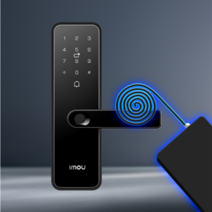 Imou Smart Lock Serrure Electronique Autonome avec Empreinte/Code/Tag/Clé/Téléphone - K1S-W
