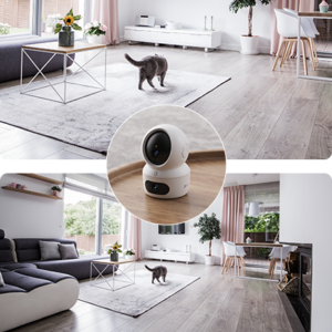 Ezviz Camera Wi-Fi PT Couleur Dual 3MP 2K+ Intérieure - H7C