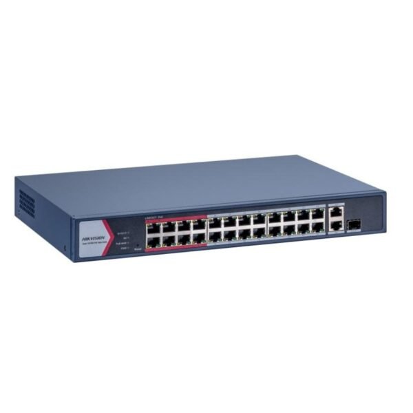 Hikvision - Hikvision Switch Smart 24 Ports POE 10/100Mbps + 2*GB/1*SFP - DS-3E1326P-EI/M Prix Maroc