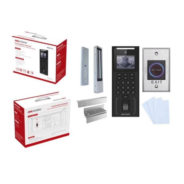 Hikvision Pack Pointeuse Controle d'Accé (1*K1T321MFWX+1*K4H255S+1*K4H255-LZ+1*K7P07) - DS-KAS321 Prix Maroc