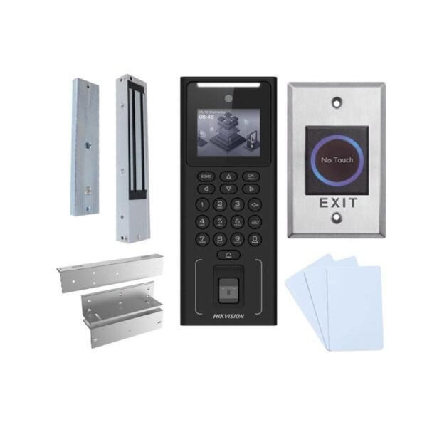 Hikvision Pack Pointeuse Controle d'Accé (1*K1T321MFWX+1*K4H255S+1*K4H255-LZ+1*K7P07) - DS-KAS321 Prix Maroc