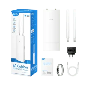 Cudy Routeur 4G LTE N300 2*Antennes 5dbi OUTDOOR - LT400/O