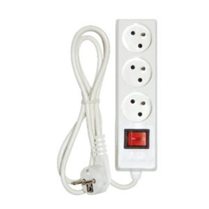 Ingelec Bloc Multiprises 4x2P+T Cable 3m - 1714/3