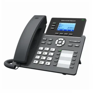 GRP2613 - Grandstream Téléphone IP/WIFI/BT NON POE 4 Lignes / 4 comptes SIP avec écran LCD 4.3''