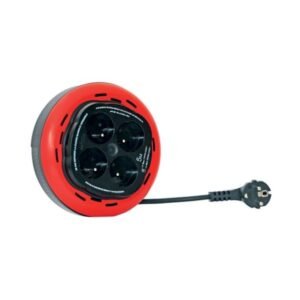 Ingelec Multiprise Enrouleur Domestique 4 Prises 2P+T 5M - 1734/5