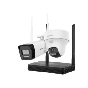 Hikvision KIT Camera de surveillance WIFI IP 4MP (1*NVR+1*Bullet+1*Dome) - Hikvision