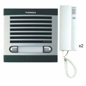Fermax - Kit Interphone Audio CITYMAX 2 Bouttons