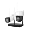 Hikvision KIT Camera de surveillance WIFI IP 4MP (1*NVR+1*Bullet+1*Dome PT) - Hikvision