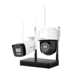 Hikvision KIT Camera de surveillance WIFI IP 4MP (1*NVR+1*Bullet+1*Dome PT) - Hikvision