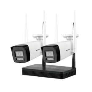 Hikvision KIT Camera de surveillance WIFI IP 4MP (1*NVR+2*Bullet) - Hikvision