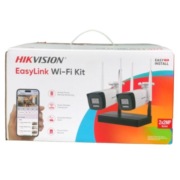 NKS424W0H - Kit Camera de Surveillance WIFI IP 4MP Hikvision au Maroc-min