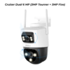 Caméra double objectif extérieure IMOU Cruiser Dual 2 6MP (IPC-S7XEP-6M0WED)